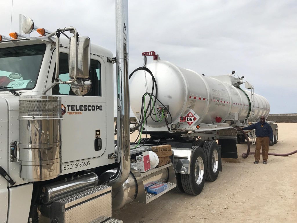 Trucking In The Oil Fields of the wild wild West Texas An Interview